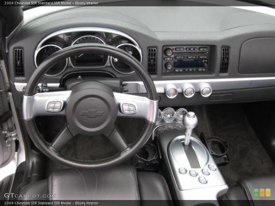 Ebony Interior Dashboard for the 2004 Chevrolet SSR  #45952083