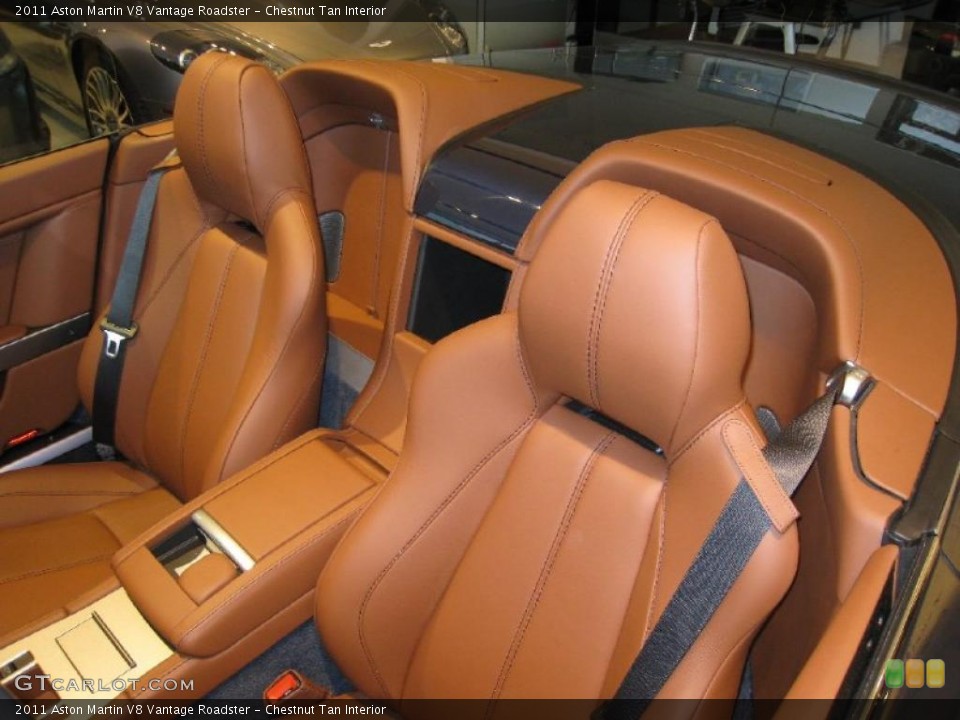 Chestnut Tan Interior Photo for the 2011 Aston Martin V8 Vantage Roadster #45952512