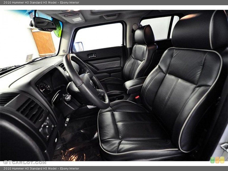 Ebony Interior Photo for the 2010 Hummer H3  #45953500
