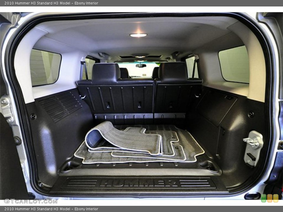 Ebony Interior Trunk for the 2010 Hummer H3  #45953617