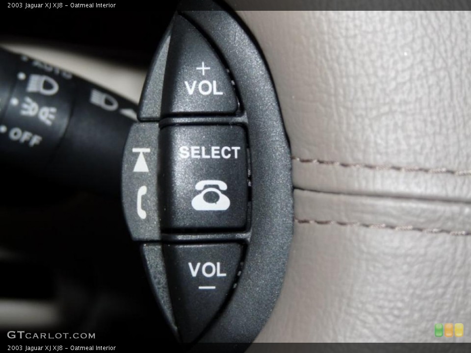 Oatmeal Interior Controls for the 2003 Jaguar XJ XJ8 #45954134