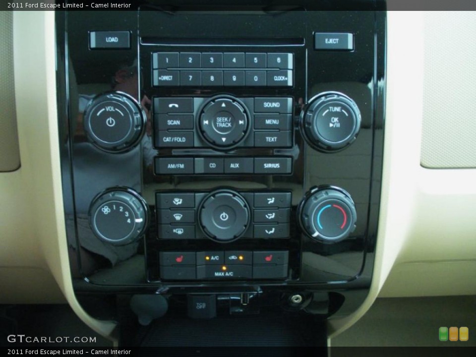 Camel Interior Controls for the 2011 Ford Escape Limited #45956546