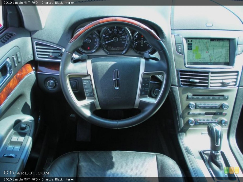 Charcoal Black Interior Dashboard for the 2010 Lincoln MKT FWD #45956699