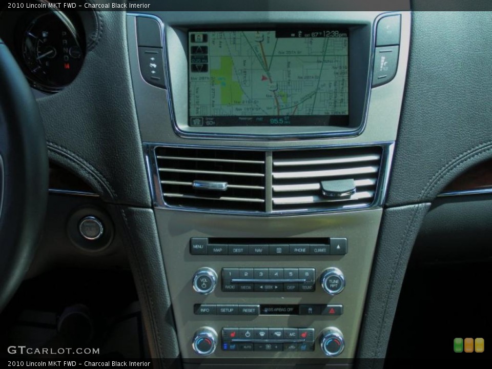Charcoal Black Interior Controls for the 2010 Lincoln MKT FWD #45956726