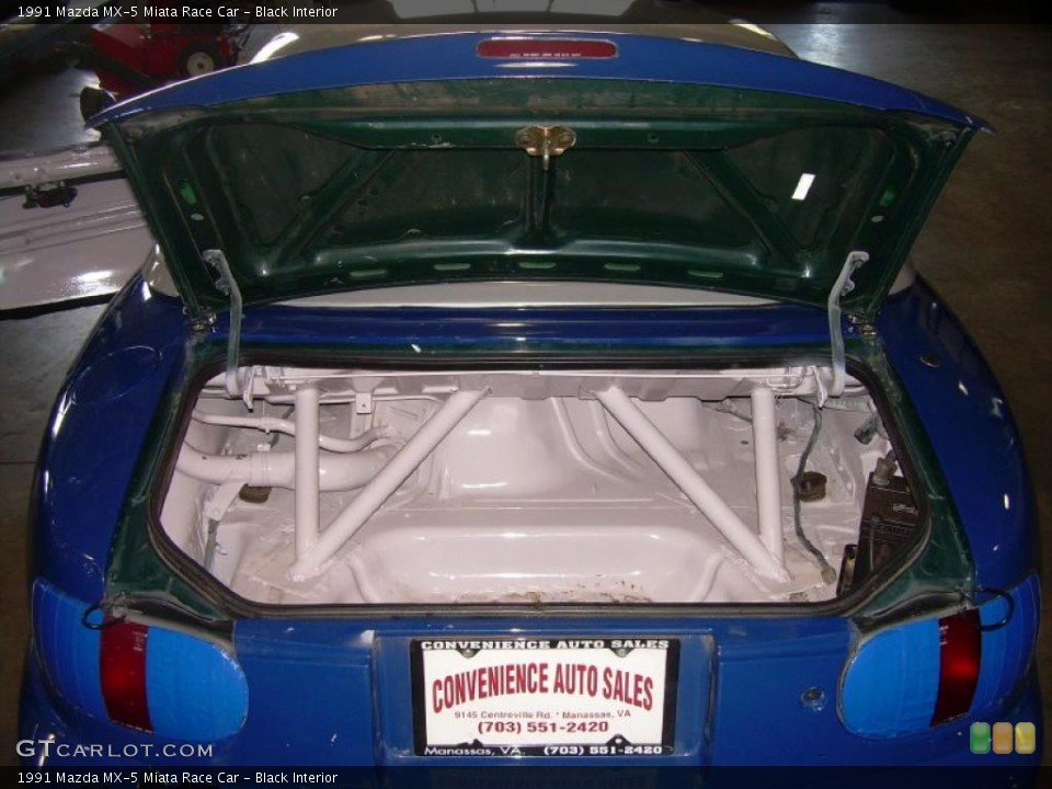 Black Interior Trunk for the 1991 Mazda MX-5 Miata Race Car #45956945