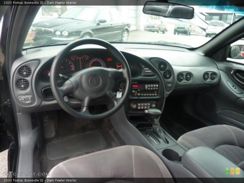Dark Pewter Interior Dashboard for the 2003 Pontiac Bonneville SE #45958007