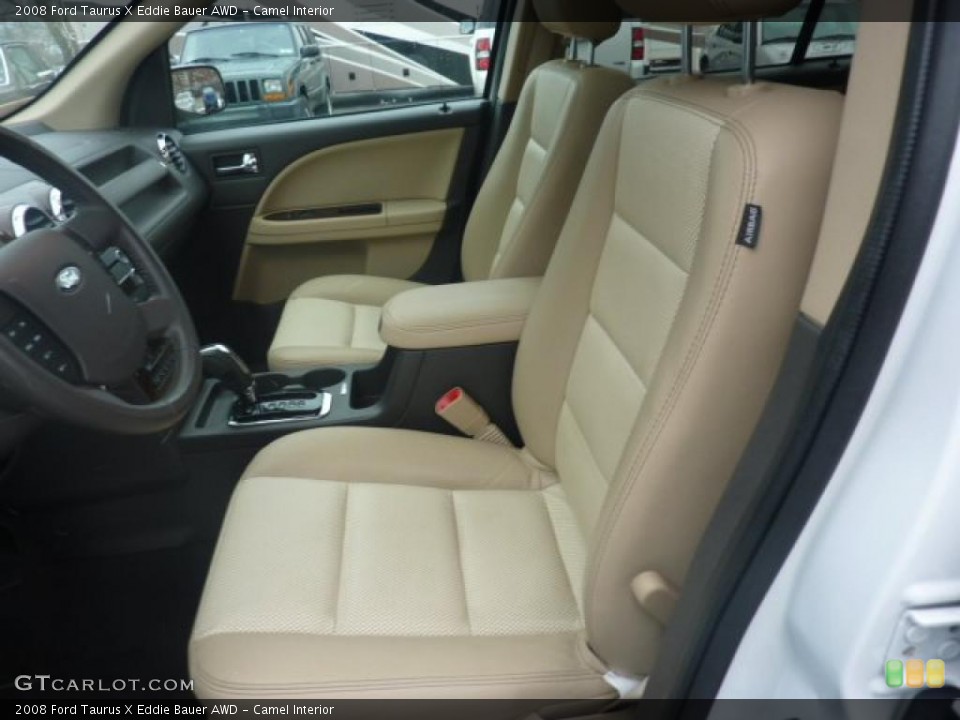 Camel Interior Photo for the 2008 Ford Taurus X Eddie Bauer AWD #45958013