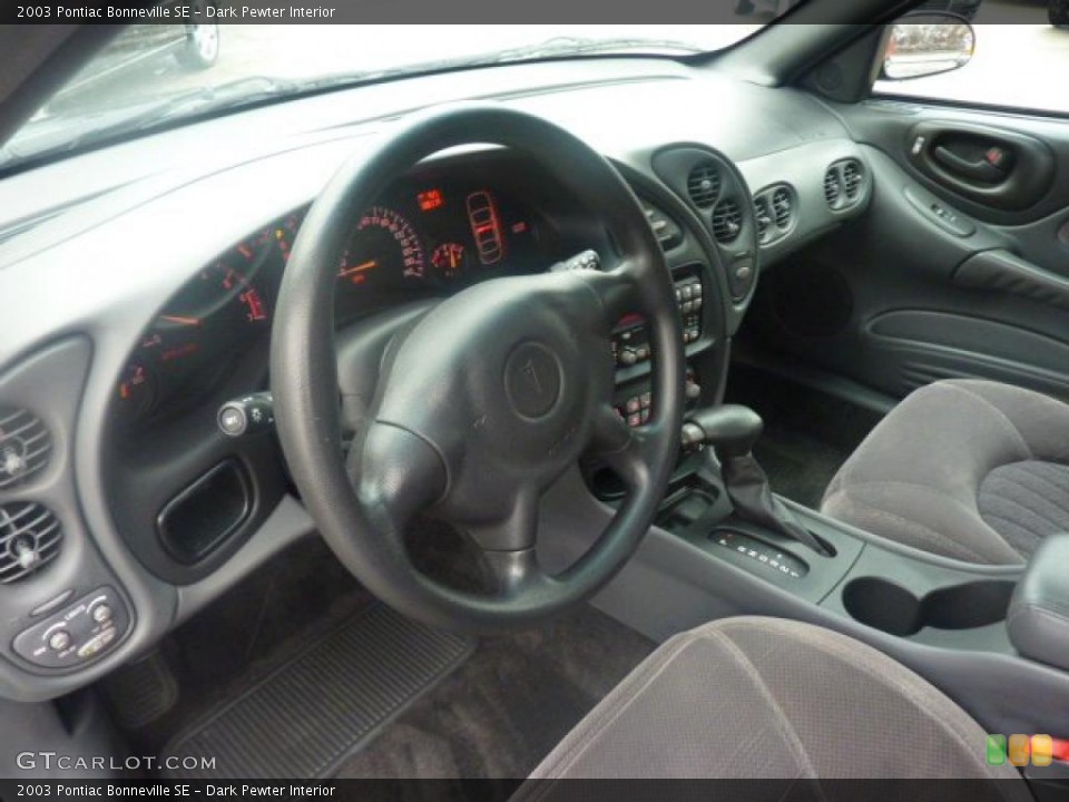 Dark Pewter Interior Photo for the 2003 Pontiac Bonneville SE #45958046