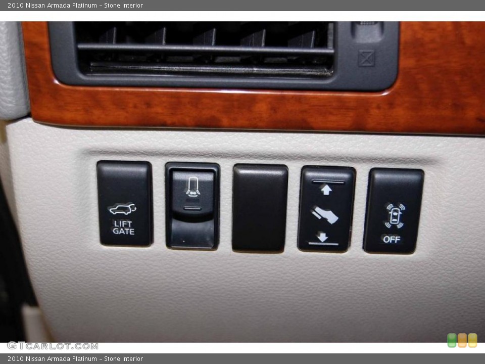 Stone Interior Controls for the 2010 Nissan Armada Platinum #45959000