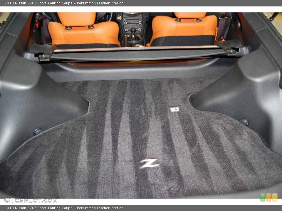 Persimmon Leather Interior Trunk for the 2010 Nissan 370Z Sport Touring Coupe #45959204