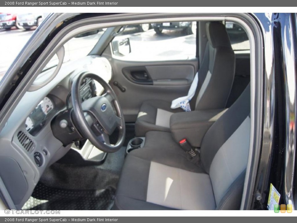 Medium Dark Flint Interior Photo for the 2008 Ford Ranger Sport SuperCab #45960623
