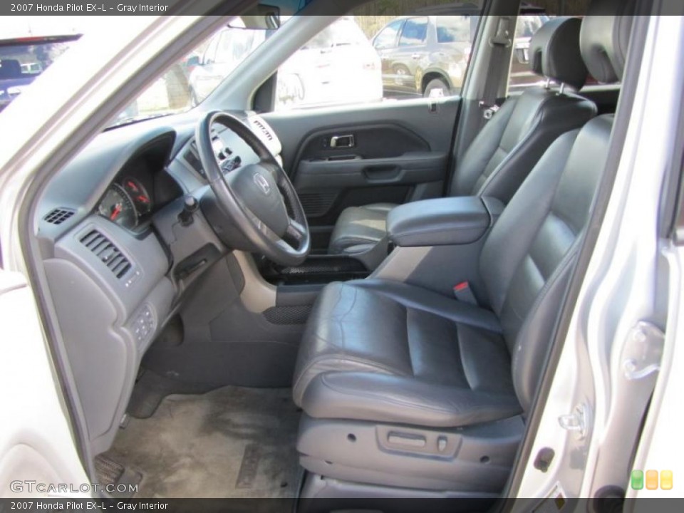 Gray Interior Photo for the 2007 Honda Pilot EX-L #45963098