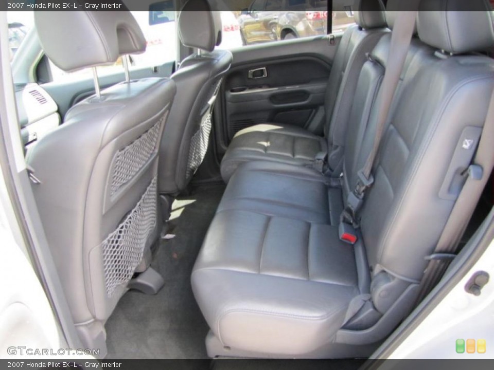 Gray Interior Photo for the 2007 Honda Pilot EX-L #45963128