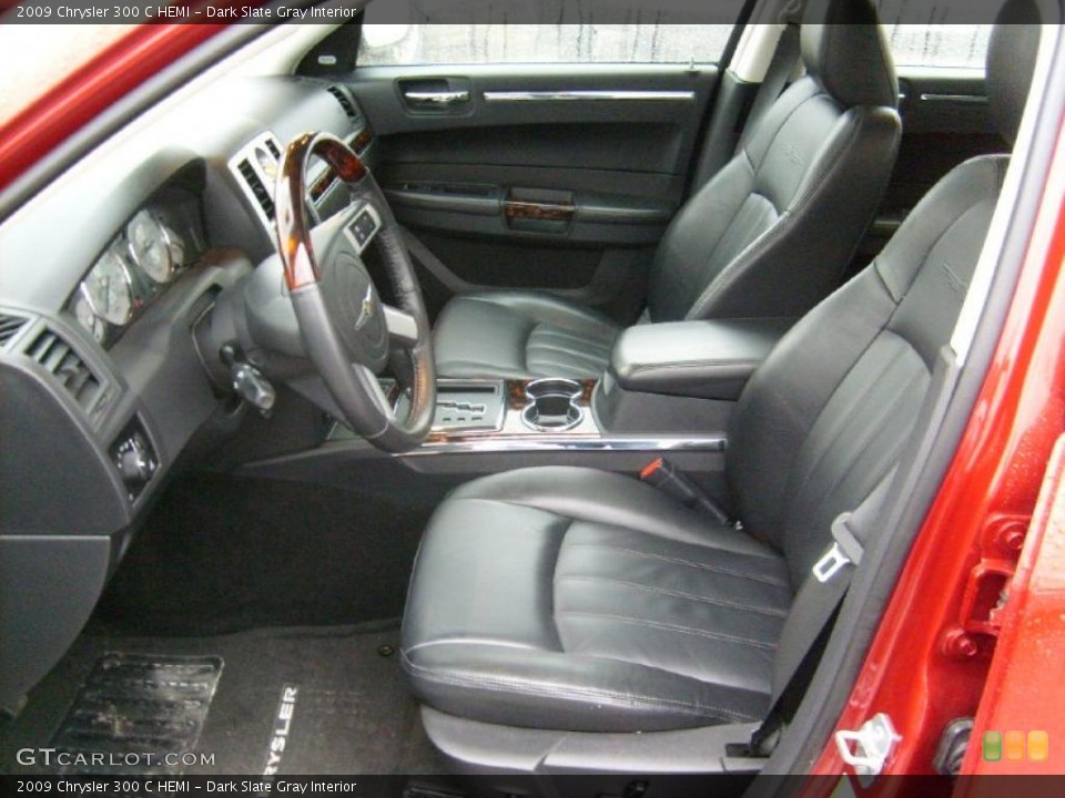 Dark Slate Gray Interior Photo for the 2009 Chrysler 300 C HEMI #45963539
