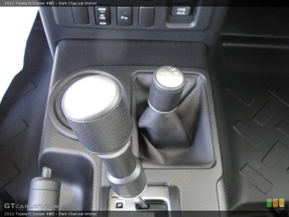Dark Charcoal Interior Controls for the 2011 Toyota FJ Cruiser 4WD #45964667