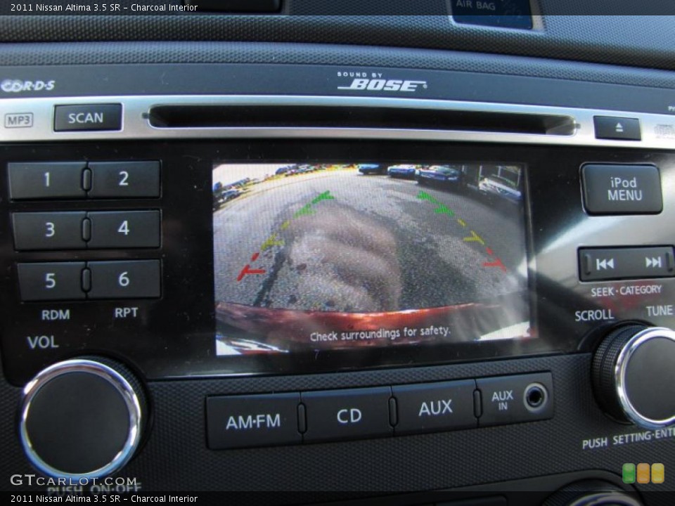 Charcoal Interior Controls for the 2011 Nissan Altima 3.5 SR #45968789