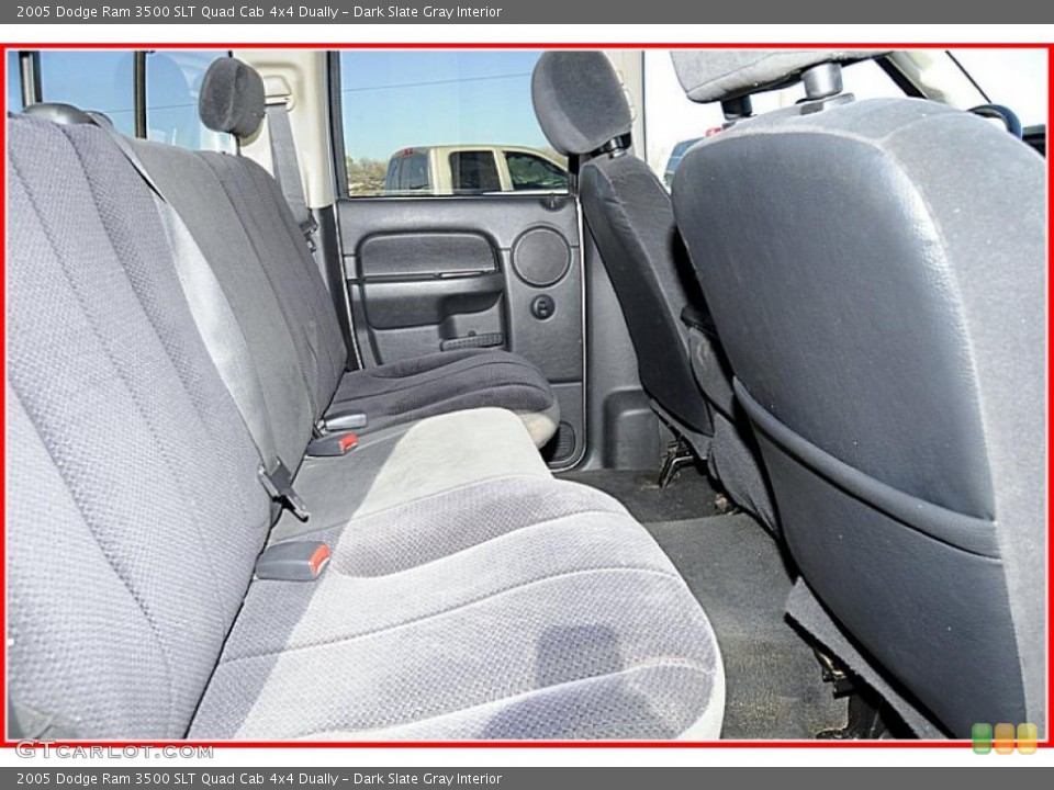 Dark Slate Gray Interior Photo for the 2005 Dodge Ram 3500 SLT Quad Cab 4x4 Dually #45969539