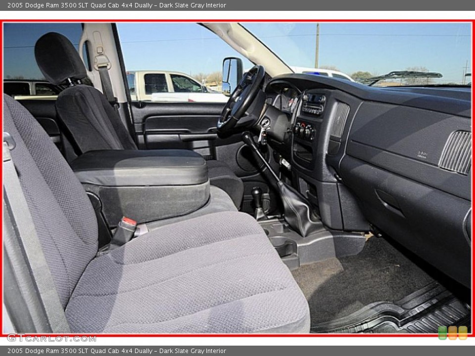 Dark Slate Gray Interior Photo for the 2005 Dodge Ram 3500 SLT Quad Cab 4x4 Dually #45969545