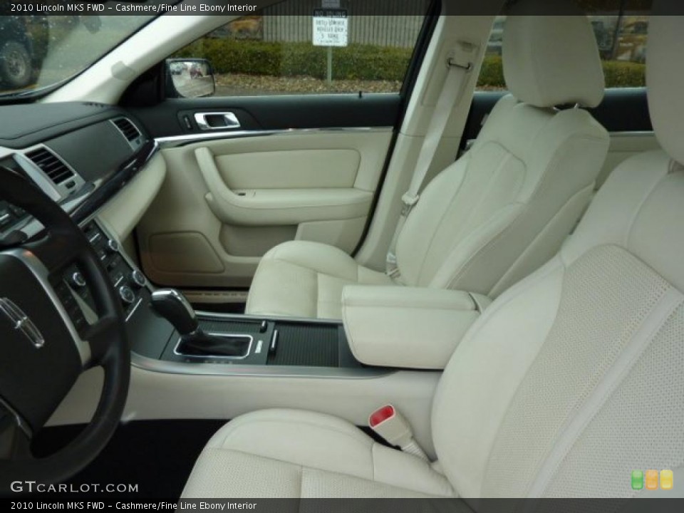 Cashmere/Fine Line Ebony Interior Photo for the 2010 Lincoln MKS FWD #45972359