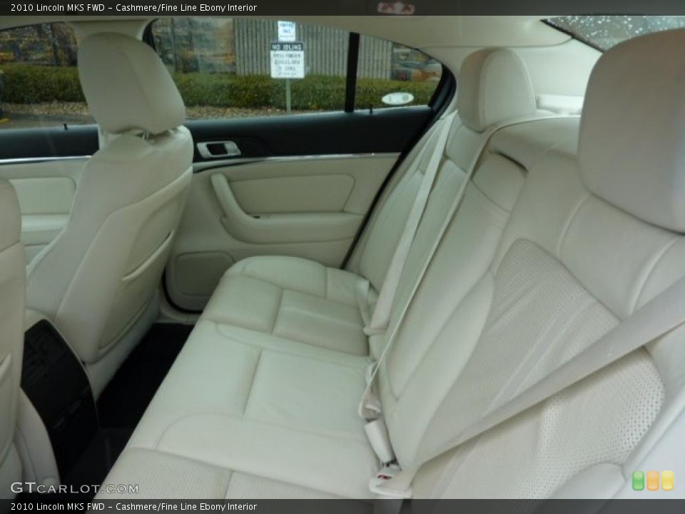 Cashmere/Fine Line Ebony Interior Photo for the 2010 Lincoln MKS FWD #45972371