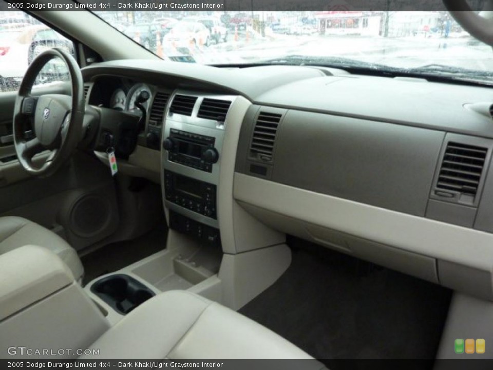 Dark Khaki/Light Graystone Interior Dashboard for the 2005 Dodge Durango Limited 4x4 #45973373