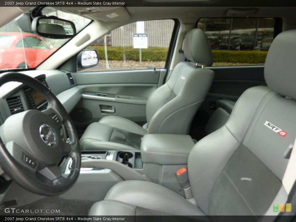 Medium Slate Gray Interior Photo for the 2007 Jeep Grand Cherokee SRT8 4x4 #45973424