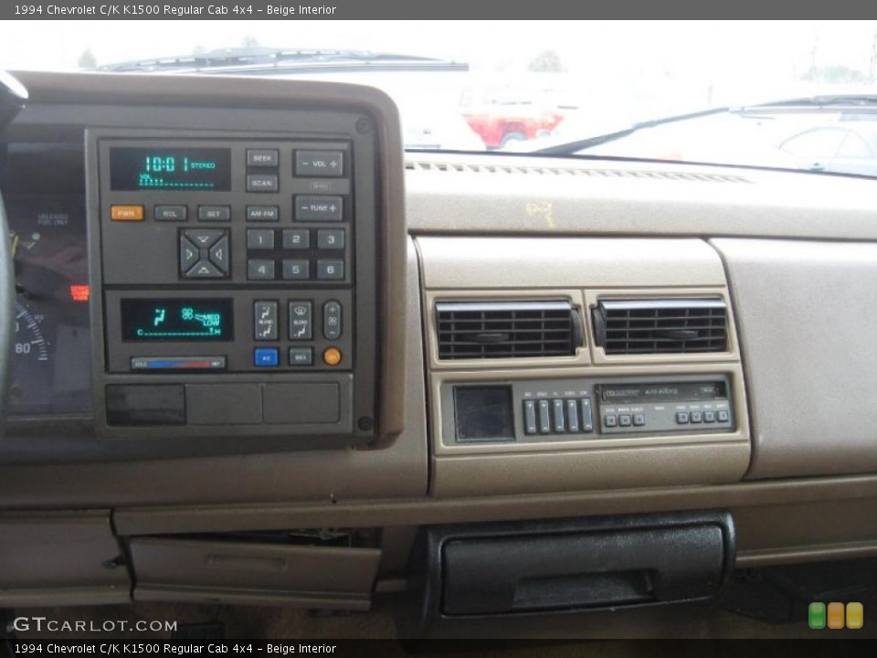 Beige Interior Controls for the 1994 Chevrolet C/K K1500 Regular Cab 4x4 #45974840