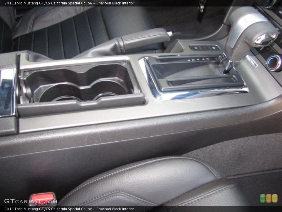 Charcoal Black Interior Transmission for the 2011 Ford Mustang GT/CS California Special Coupe #45976202