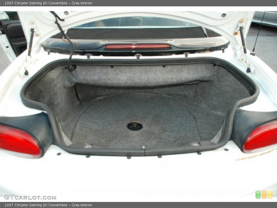Gray Interior Trunk for the 1997 Chrysler Sebring JXi Convertible #45976571