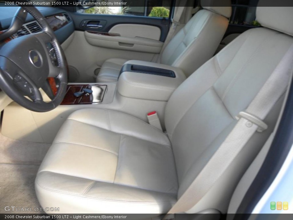 Light Cashmere/Ebony Interior Photo for the 2008 Chevrolet Suburban 1500 LTZ #45976697