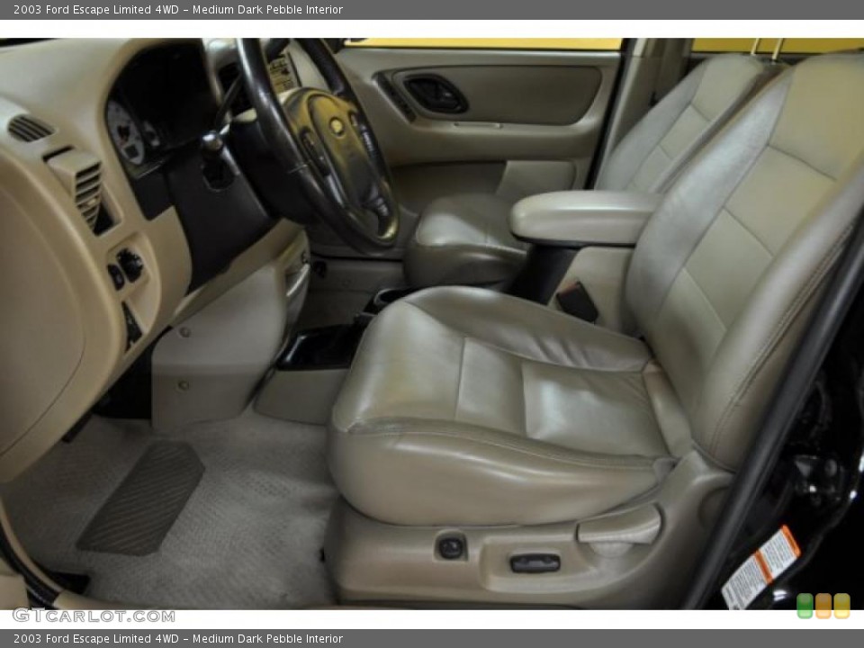 Medium Dark Pebble Interior Photo for the 2003 Ford Escape Limited 4WD #45979802