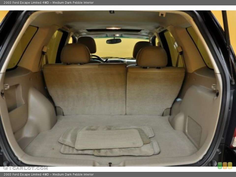 Medium Dark Pebble Interior Trunk for the 2003 Ford Escape Limited 4WD #45979832