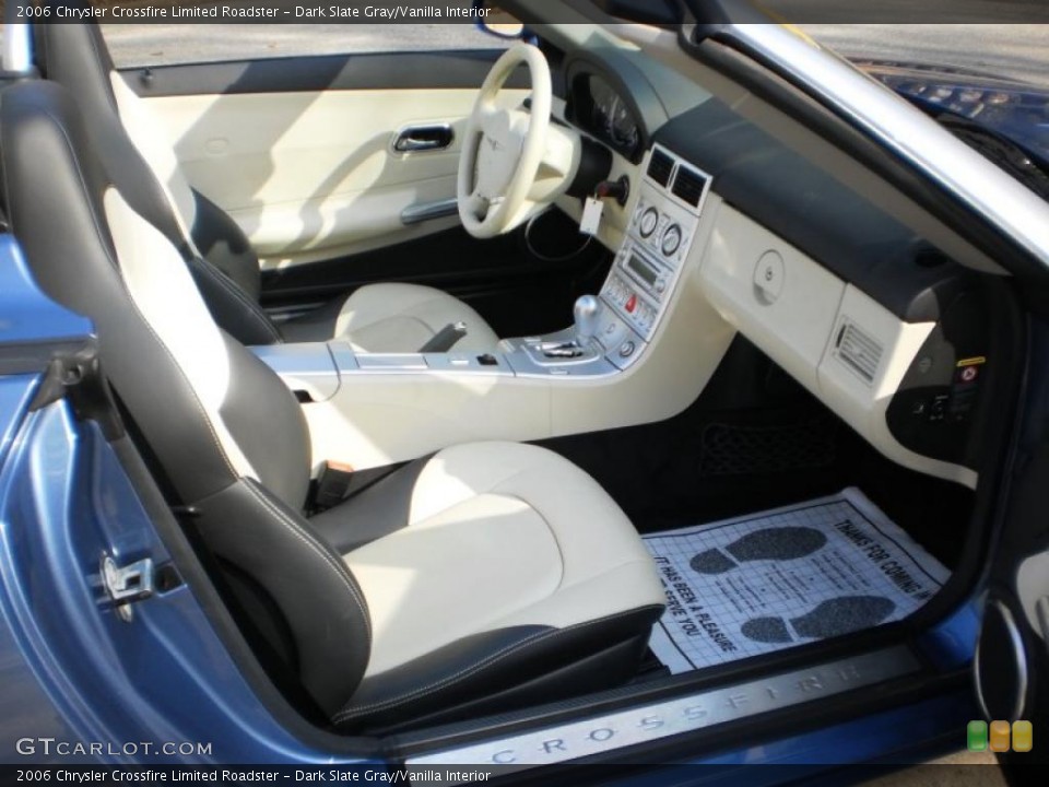 Dark Slate Gray/Vanilla Interior Dashboard for the 2006 Chrysler Crossfire Limited Roadster #45982808