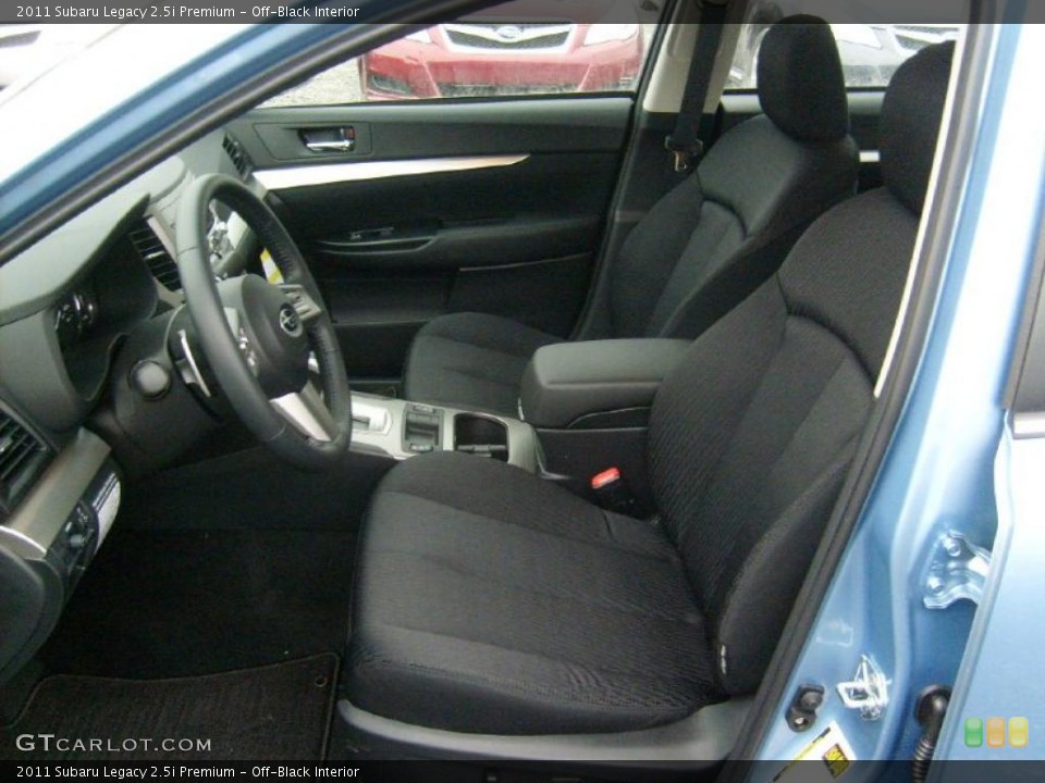 Off-Black Interior Photo for the 2011 Subaru Legacy 2.5i Premium #45984536
