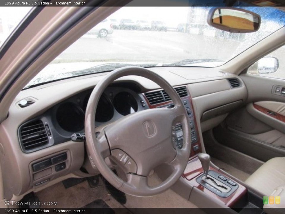 Parchment Interior Dashboard for the 1999 Acura RL 3.5 Sedan #45985799