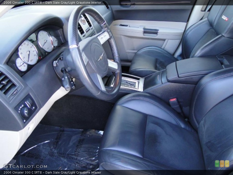 Dark Slate Gray/Light Graystone Interior Photo for the 2006 Chrysler 300 C SRT8 #45987842