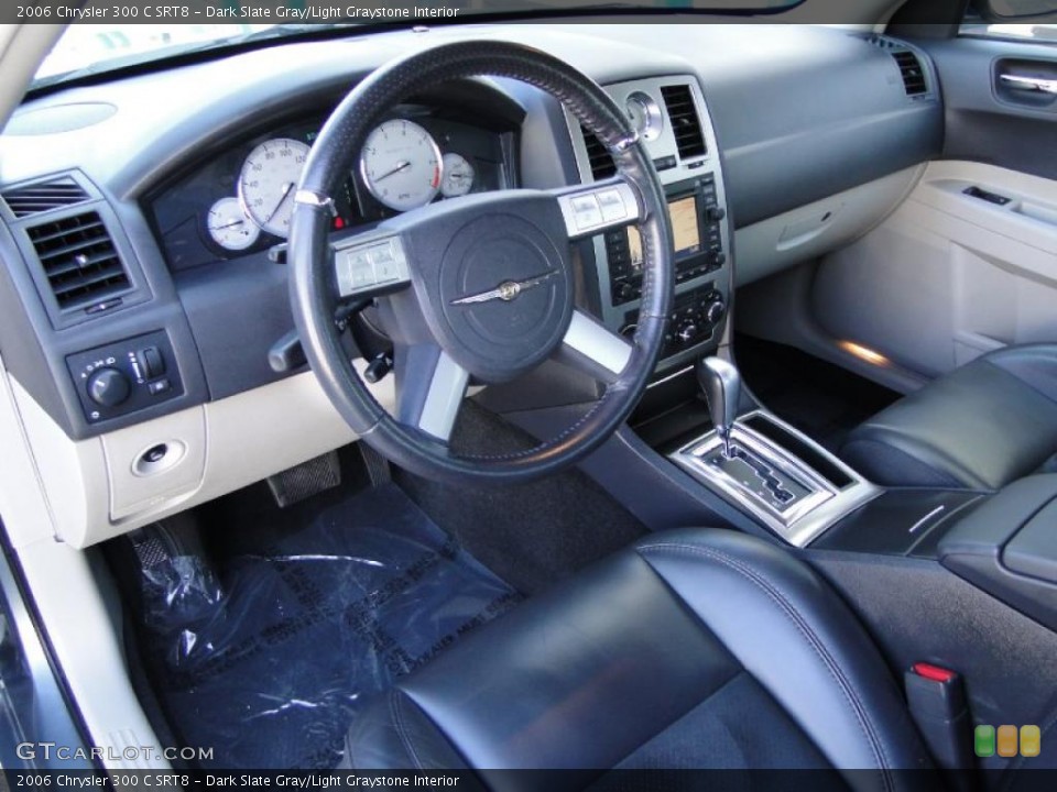 Dark Slate Gray/Light Graystone Interior Prime Interior for the 2006 Chrysler 300 C SRT8 #45987857
