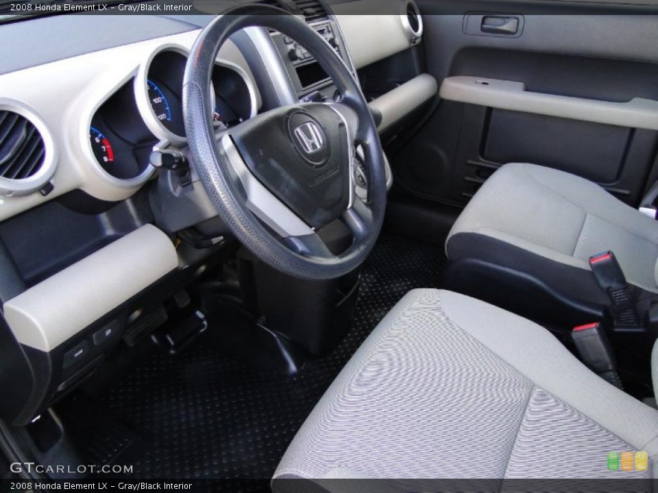 Gray/Black Interior Photo for the 2008 Honda Element LX #45987878