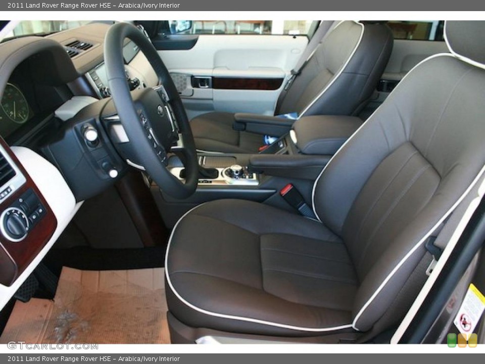 Arabica/Ivory Interior Photo for the 2011 Land Rover Range Rover HSE #45988700