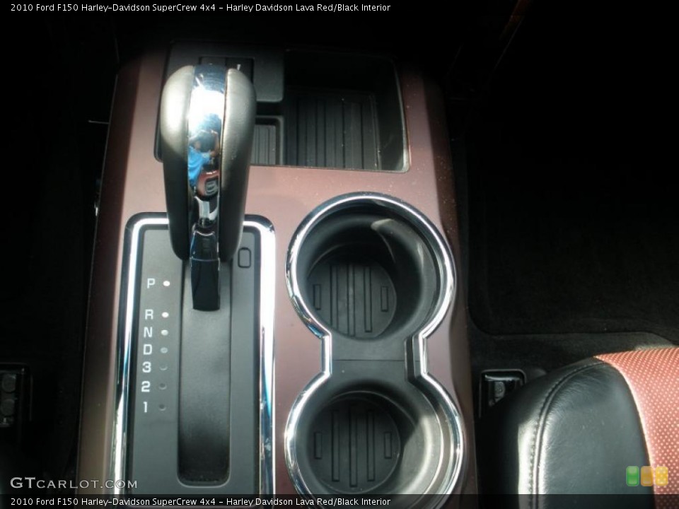 Harley Davidson Lava Red/Black Interior Transmission for the 2010 Ford F150 Harley-Davidson SuperCrew 4x4 #45994853
