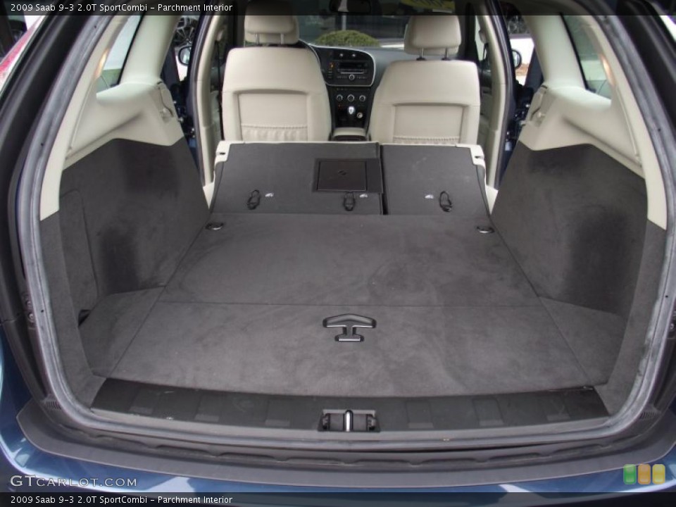 Parchment Interior Trunk for the 2009 Saab 9-3 2.0T SportCombi #45997733