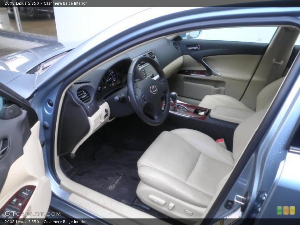 Cashmere Beige Interior Photo for the 2008 Lexus IS 350 #45999680