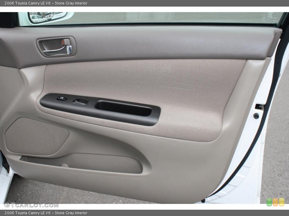Stone Gray Interior Door Panel for the 2006 Toyota Camry LE V6 #46000973