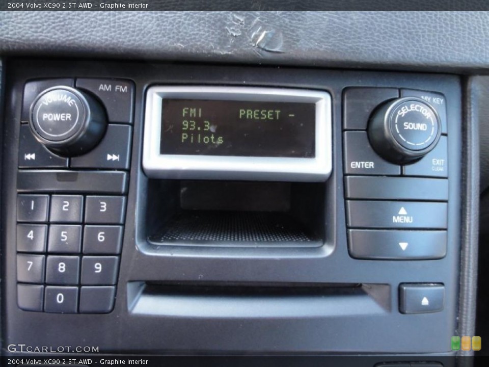 Graphite Interior Controls for the 2004 Volvo XC90 2.5T AWD #46002493