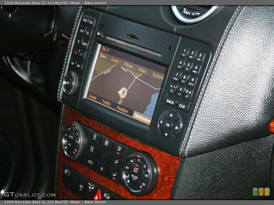Black Interior Controls for the 2009 Mercedes-Benz GL 320 BlueTEC 4Matic #46003675