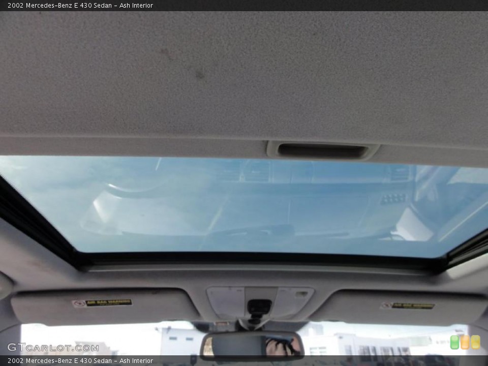 Ash Interior Sunroof for the 2002 Mercedes-Benz E 430 Sedan #46004065