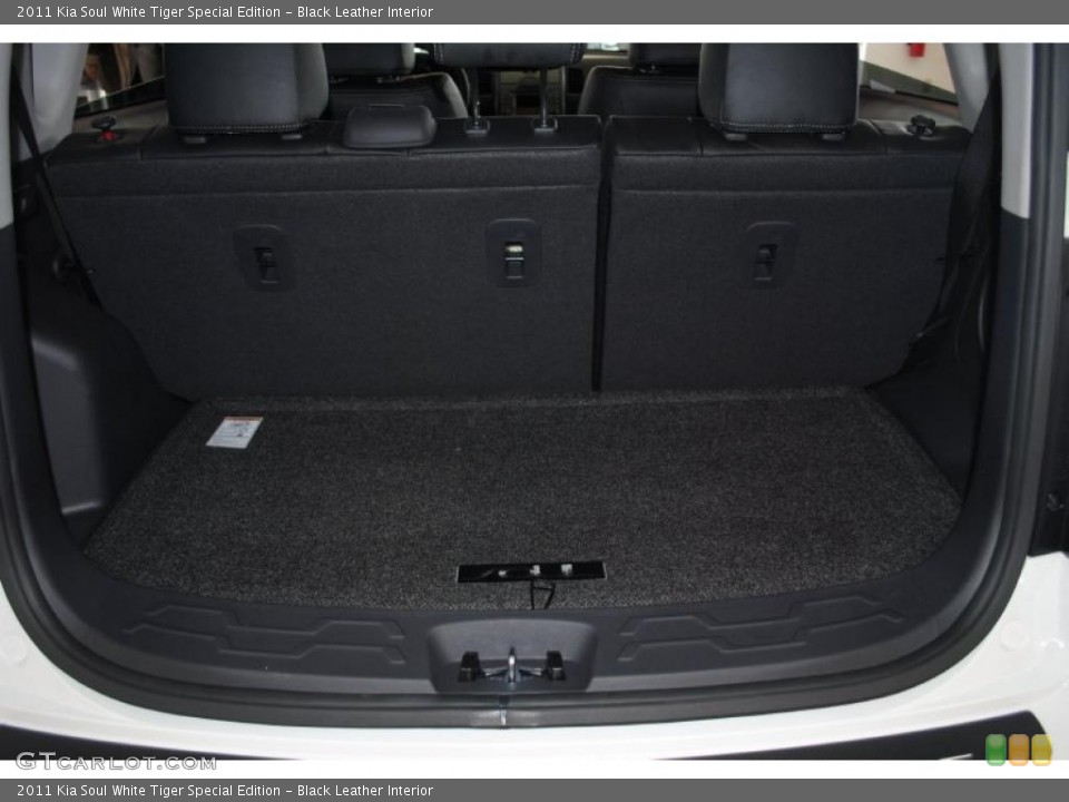 Black Leather Interior Trunk for the 2011 Kia Soul White Tiger Special Edition #46005169