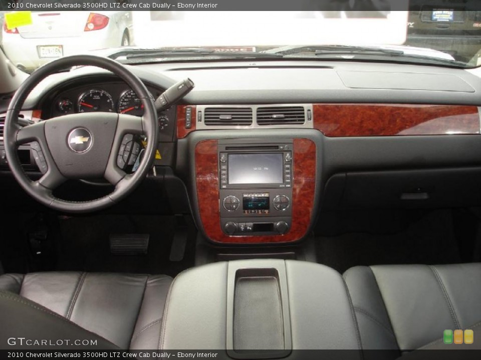 Ebony Interior Dashboard for the 2010 Chevrolet Silverado 3500HD LTZ Crew Cab Dually #46005808