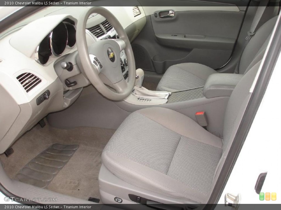 Titanium Interior Photo for the 2010 Chevrolet Malibu LS Sedan #46006145