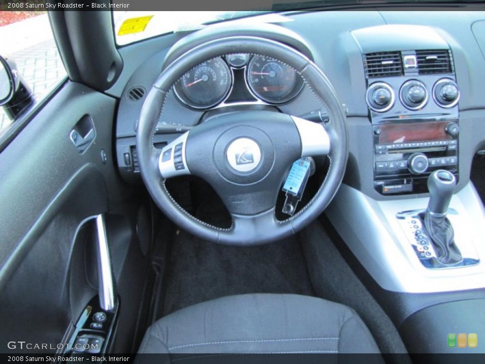 Black Interior Dashboard for the 2008 Saturn Sky Roadster #46007003